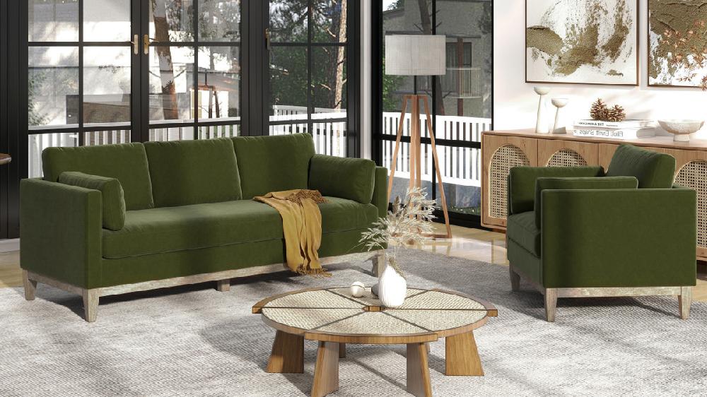 Jennifer Taylor Home Knox 84" Modern Farmhouse Sofa