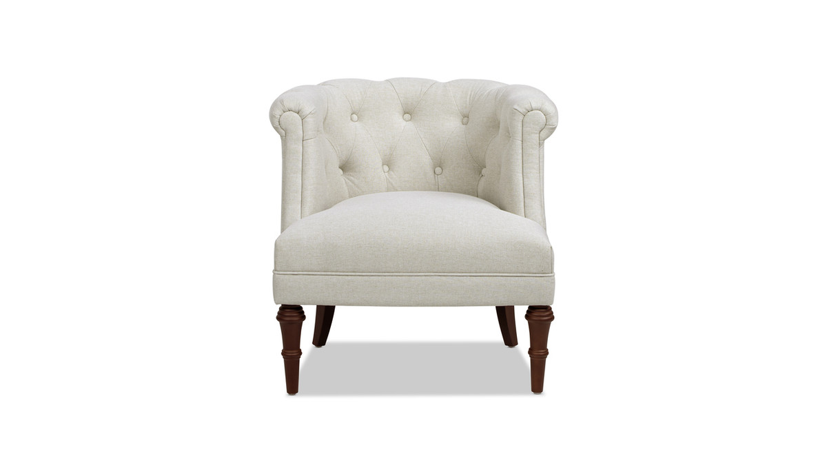 Jennifer Taylor Home Katherine 30.5" Tufted Accent Chair Sand Beige