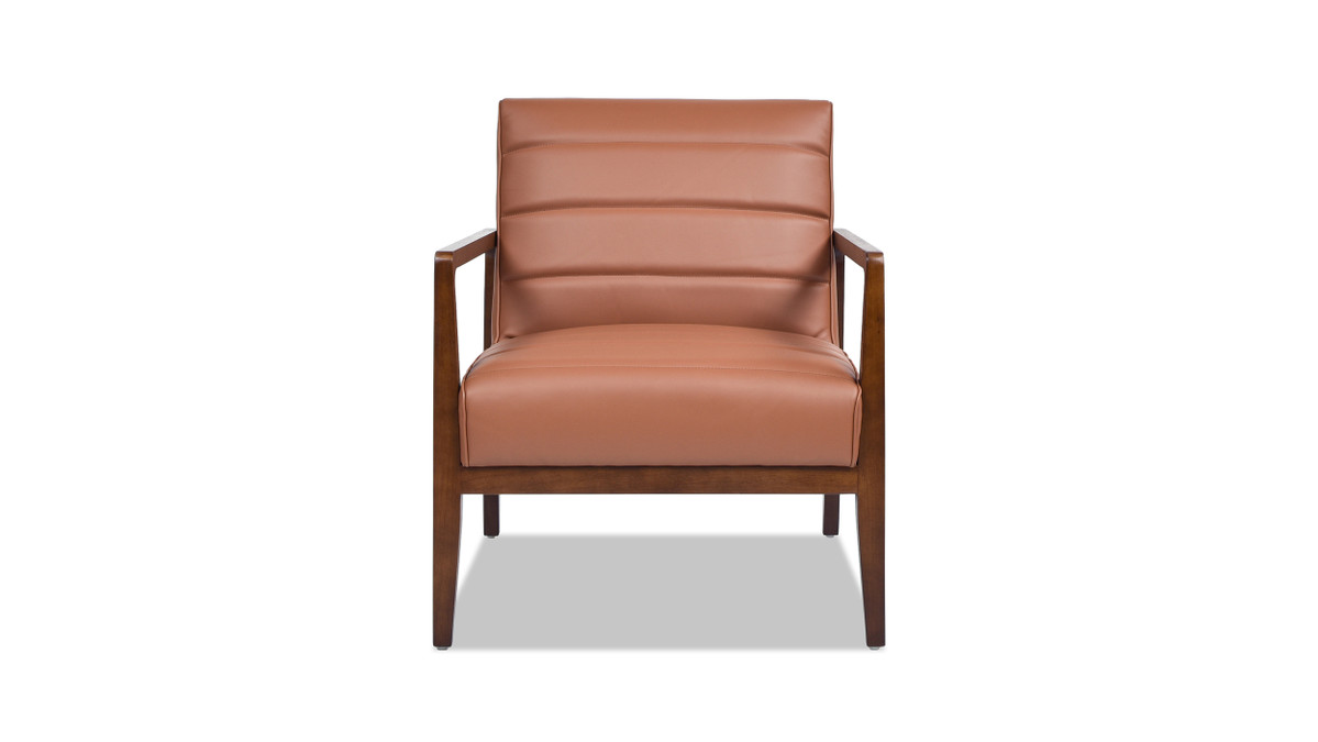 Jennifer Taylor Home Kenneth 28" Modern-Transitional Lounge Accent Chair Brown