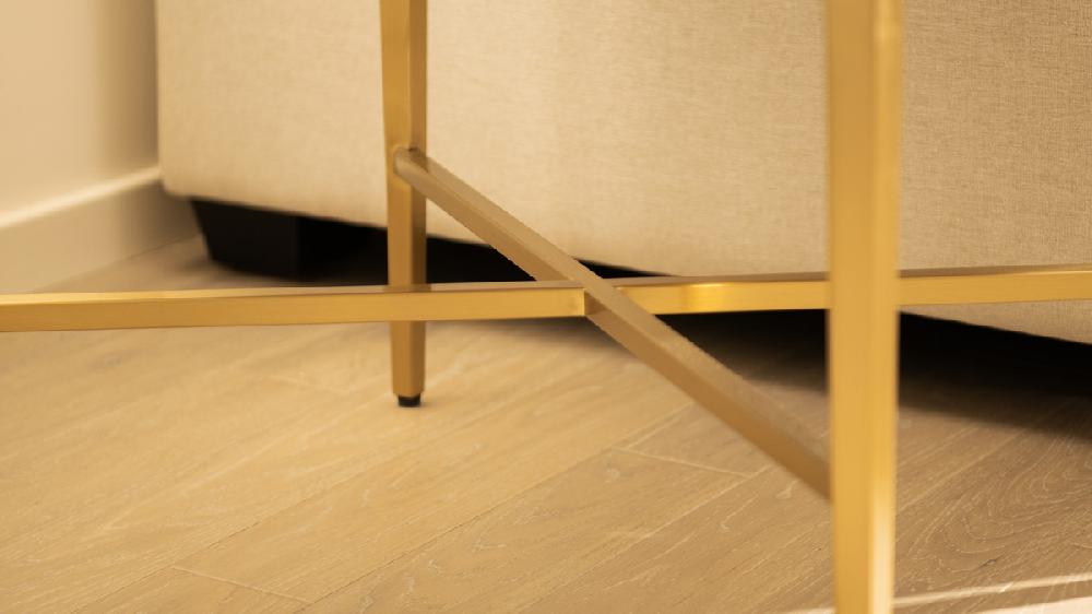 Jennifer Taylor Home Kingsly 16" Wide Contemporary Glam Storage Side Table Espresso Black