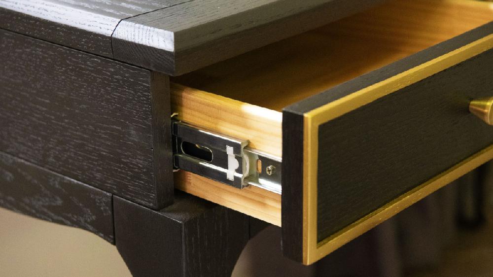 Jennifer Taylor Home Kingsly 52" Wide Contemporary Glam Mirrored Vanity Desk Espresso Black