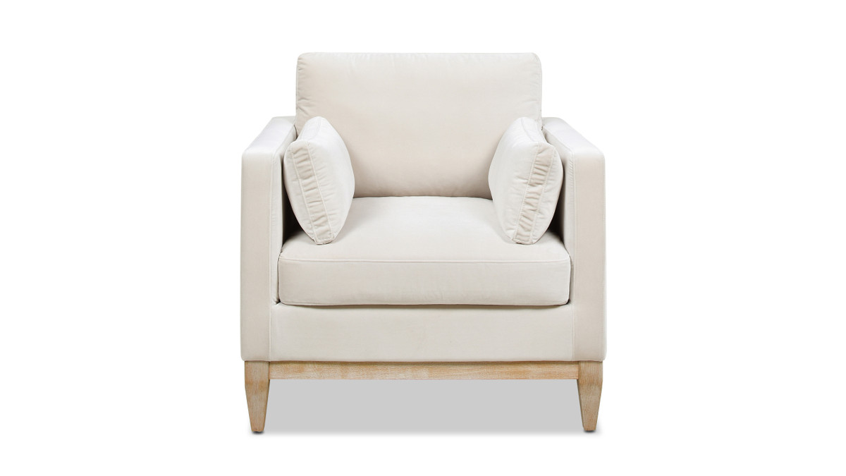 Jennifer Taylor Home Knox 36" Modern Farmhouse Arm Chair French Beige