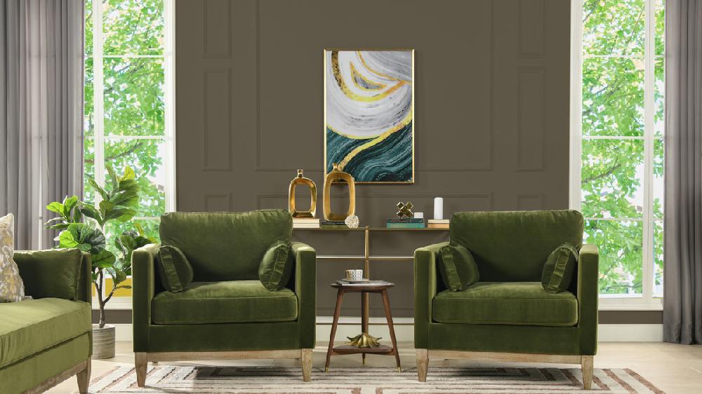 Jennifer Taylor Home Knox 36" Modern Farmhouse Arm Chair Olive Green