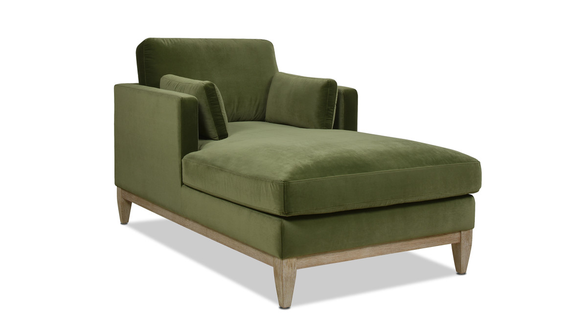 jennifer taylor home Knox 65" Modern Farmhouse Chaise Lounge Chair