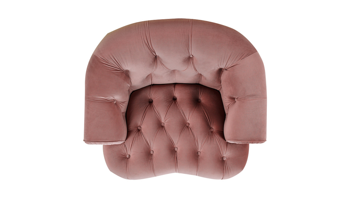 Jennifer Taylor Home La Rosa Victorian Tufted Upholstered Accent Chair