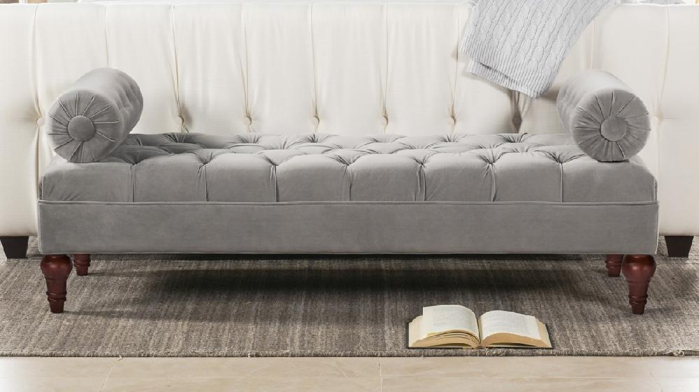 Jennifer Taylor Home Lewis Bolster Arm Entryway Bench