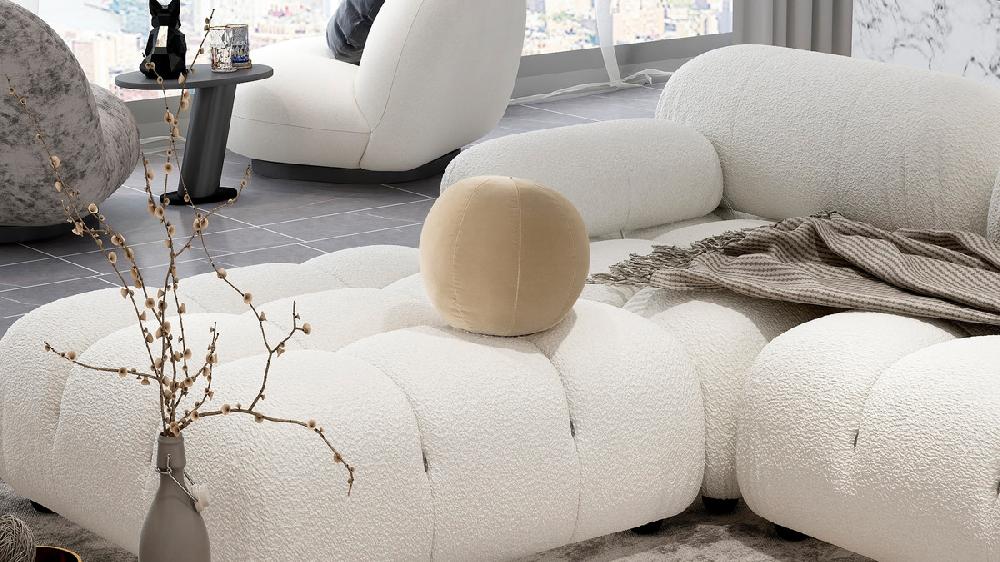 Jennifer Taylor Home Luna 12" Round Sphere Accent Ball Throw Pillow Fawn Brown