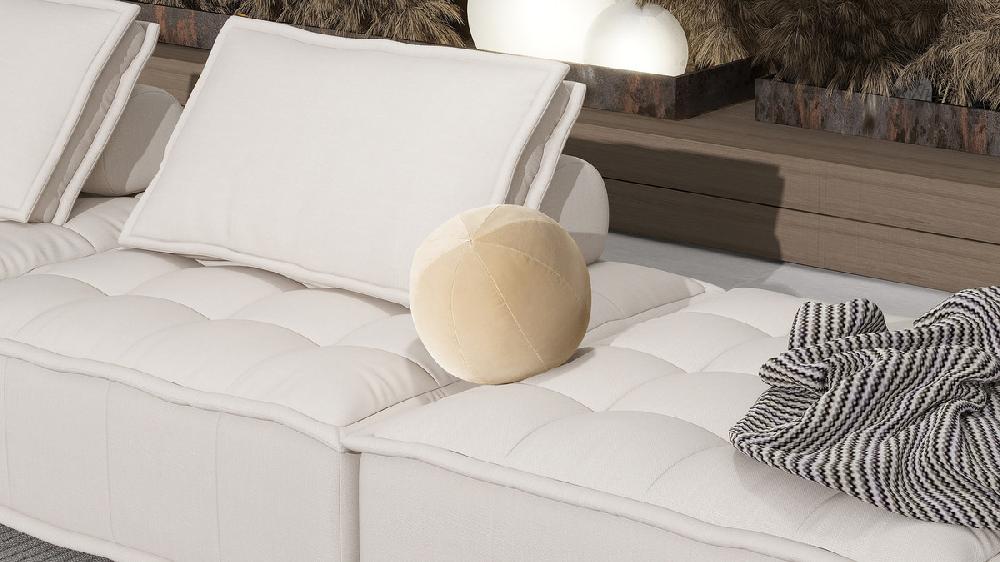 Jennifer Taylor Home Luna 12" Round Sphere Accent Ball Throw Pillow Fawn Brown