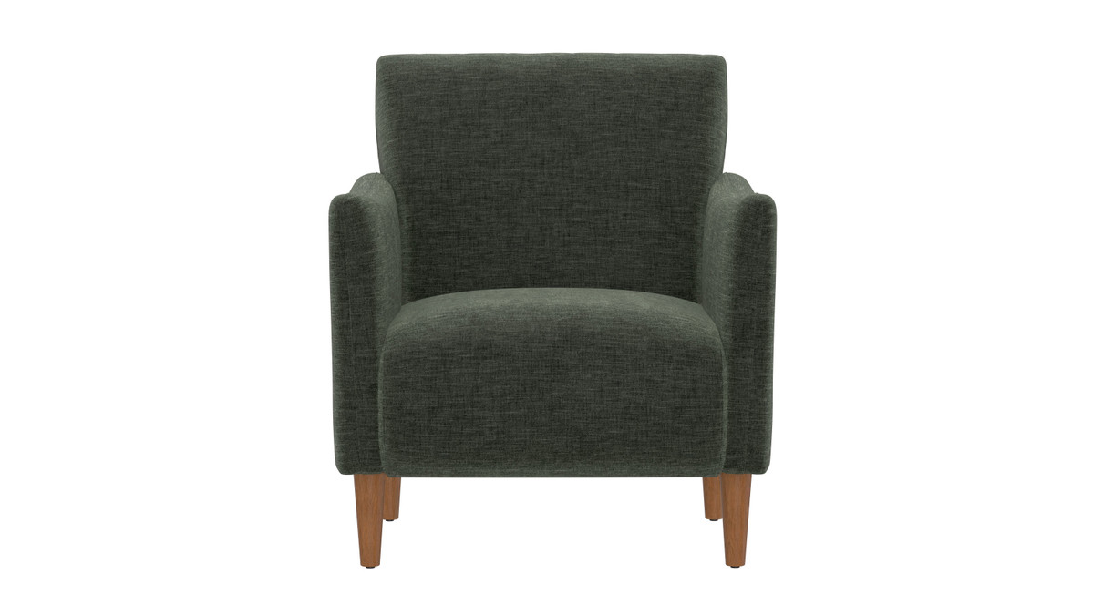 Jennifer Taylor Home Lunet 28.15" Wide Chenille Armchair Green