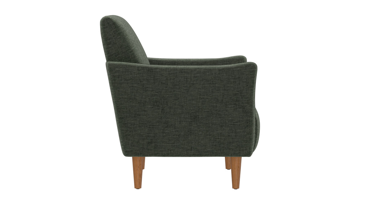 Jennifer Taylor Home Lunet 28.15" Wide Chenille Armchair Green
