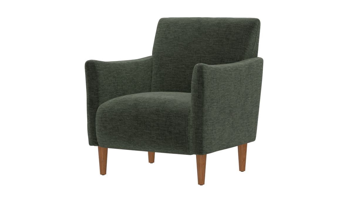 jennifer taylor home Lunet 28.15" Wide Chenille Armchair Green