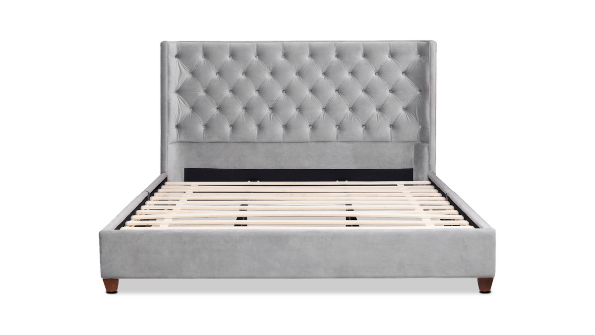 Jennifer Taylor Home Manhattan Shelter King Platform Bed Frame