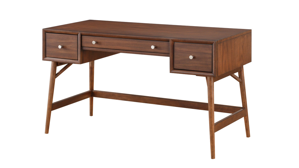 Jennifer Taylor Home Marston 51.25" Writing Desk In Walnut Finish