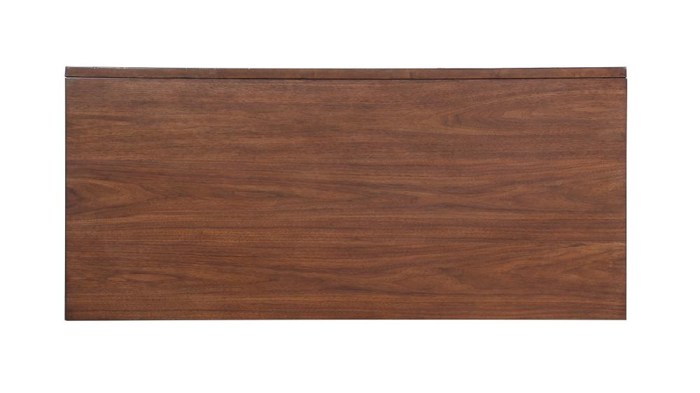 Jennifer Taylor Home Marston 51.25" Writing Desk In Walnut Finish