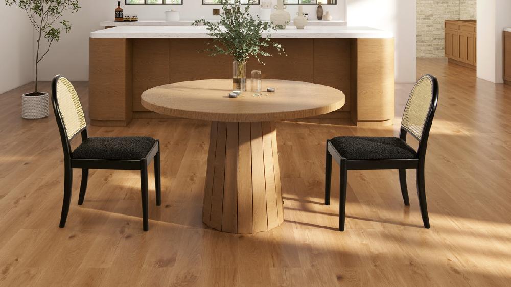 Jennifer Taylor Home Panama 18.5" Curved Cane Rattan Side Dining Chair Set Of 2 Ebony Black Bouclé