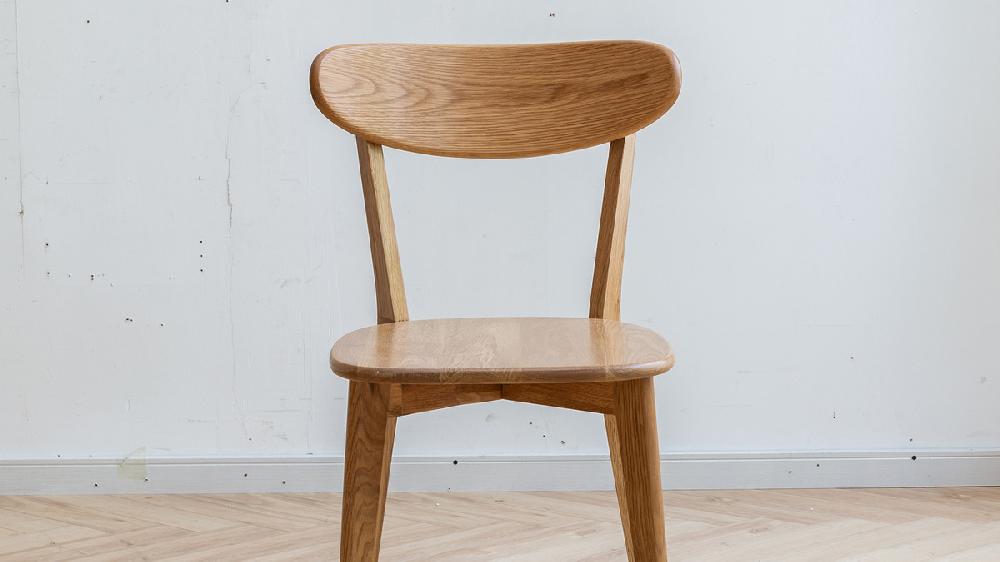 Jennifer Taylor Home Remi Natural FAS Grade Oak Wooden Dining Chair