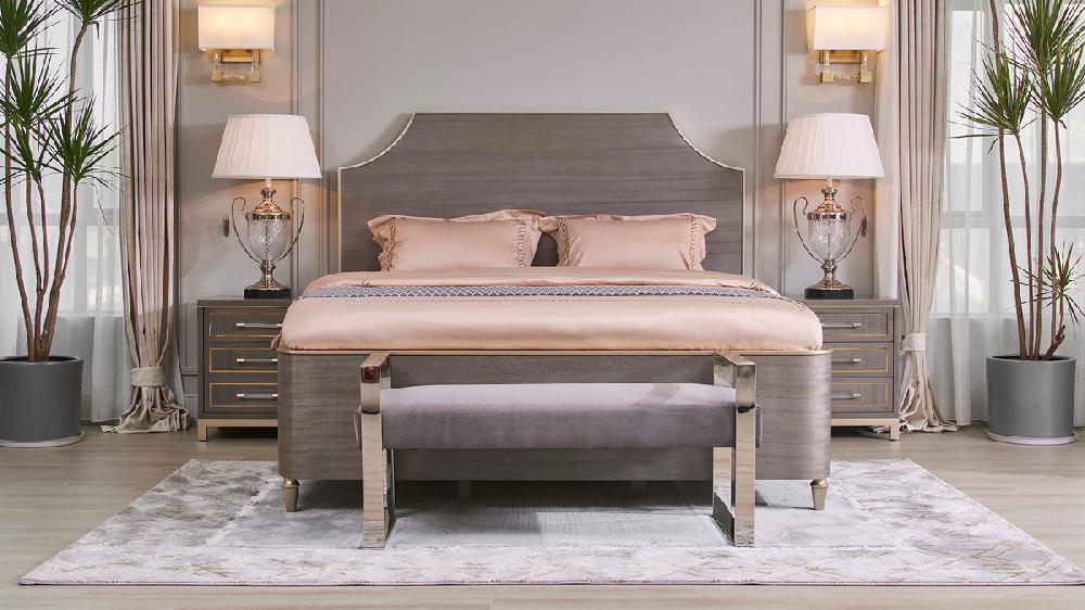 Jennifer Taylor Home Roland 22" 3-Drawer Storage End Table Washed Gray Brown Poplar Veneer