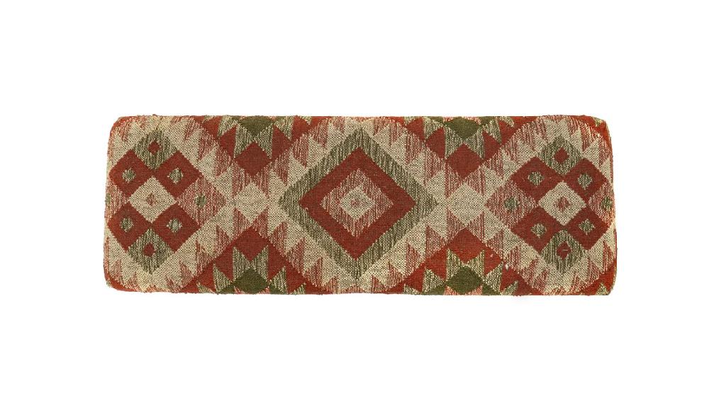 Jennifer Taylor Home Sonora 47.5" Kilim Upholstered Handcrafted Bench With Solid Wood Frame