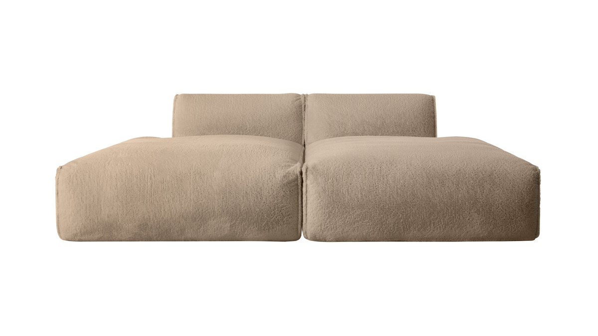 Jennifer Taylor Home Tao Modular Low Profile Sofa-in-a-Box Sectional Sofa Khaki