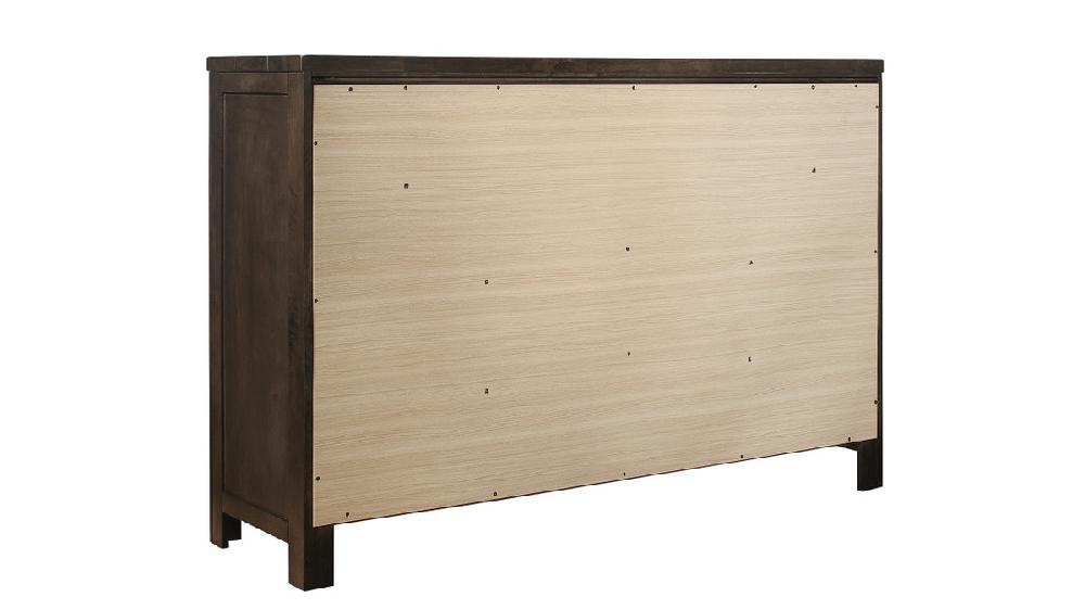 Jennifer Taylor Home Westin 63" 9-Drawer Dresser Rustic Brown Finish