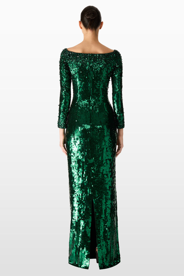 Jenny Packham BOTTLE GREEN 2004 Dress BOTTLE GREEN 2004