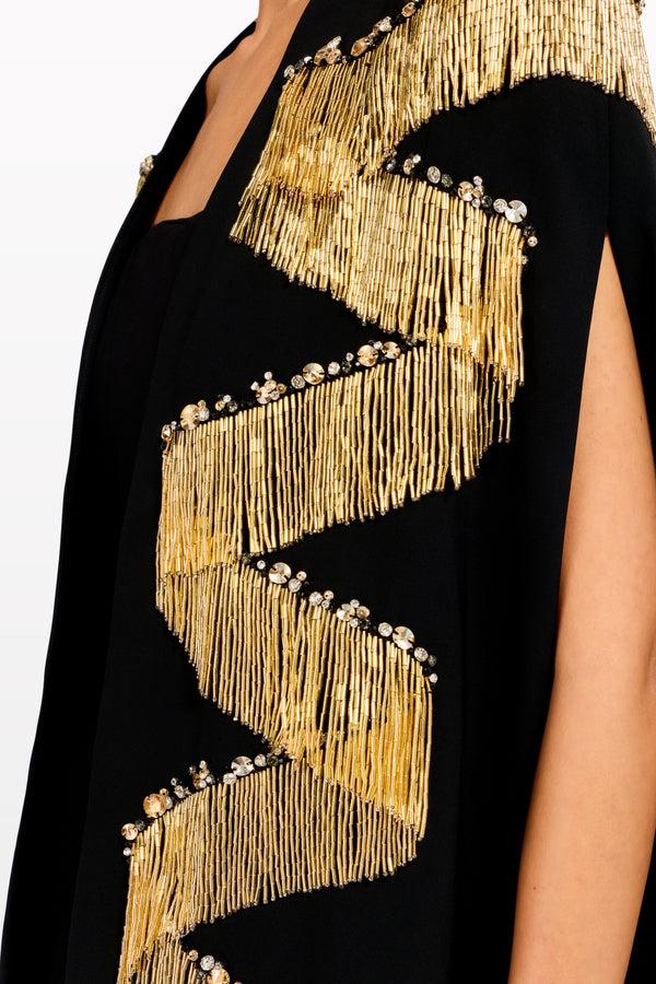 Jenny Packham Du Barry Capes Liquorice/gold 2033/172