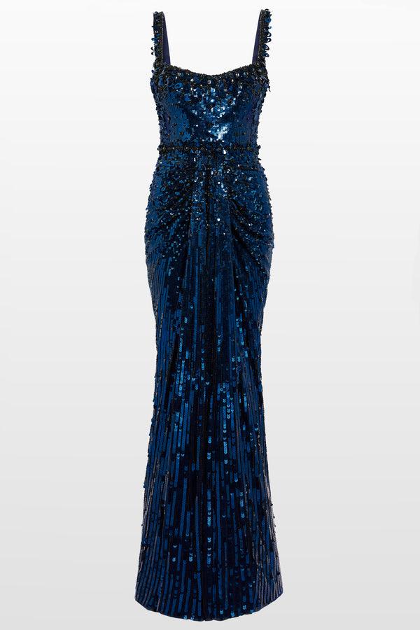 jenny packham FOX CORAL 2001 Dresses LIGHT NAVY 1058