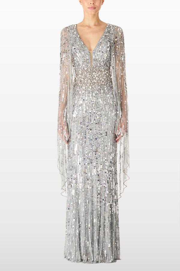 Jenny Packham Honey Pie In Grey Dress GREY GOOSE 2058