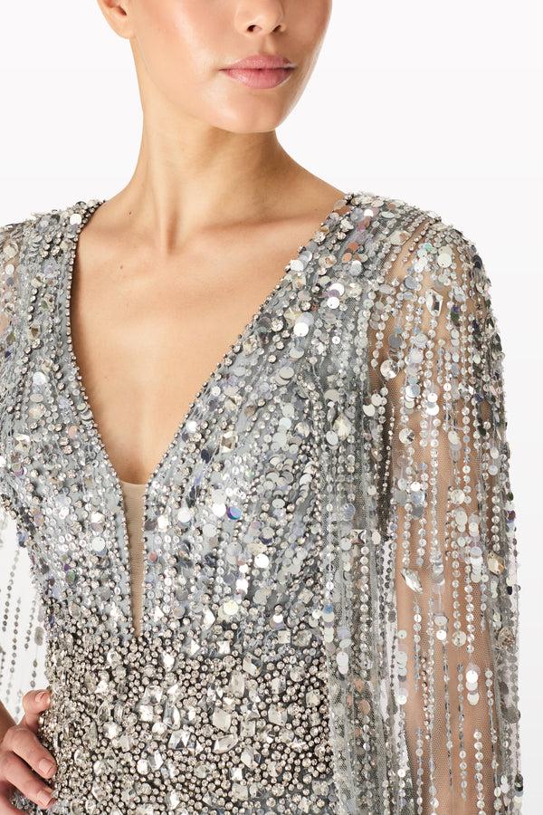 Jenny Packham Honey Pie In Grey Dress GREY GOOSE 2058