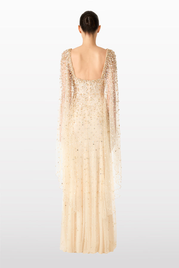 Jenny Packham Angel Wing Dress SANDY BEACH 2098