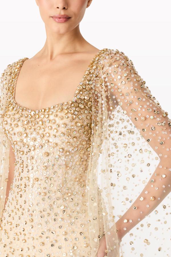 Jenny Packham Angel Wing Dress SANDY BEACH 2098