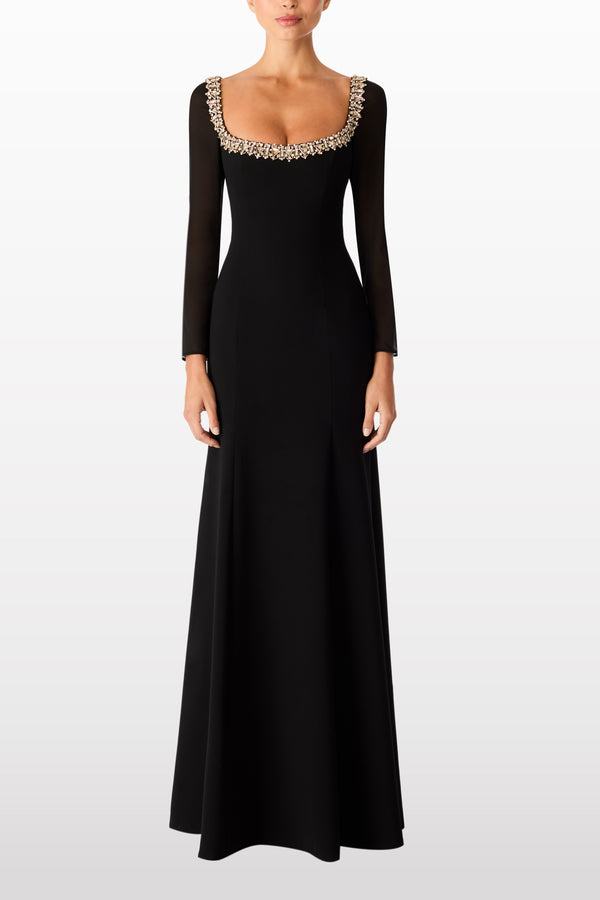 Jenny Packham Blue Dress INK 724
