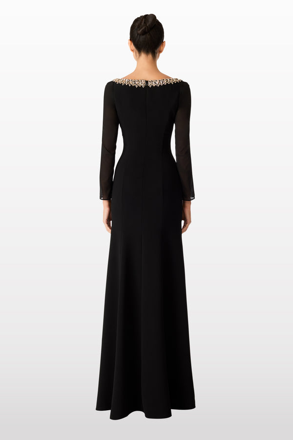 Jenny Packham Blue Dress INK 724