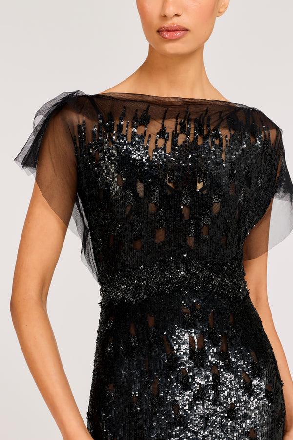 Jenny Packham Bonnie Dresses Liquorice 2033