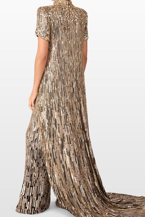 Jenny Packham Cecille Trousers Liquorice 2033