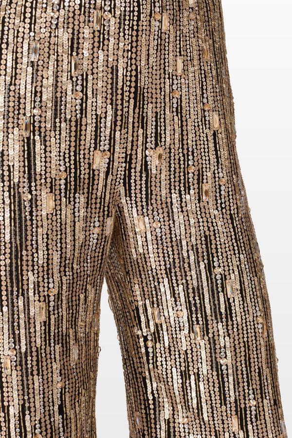 Jenny Packham Cecille Trousers Liquorice 2033