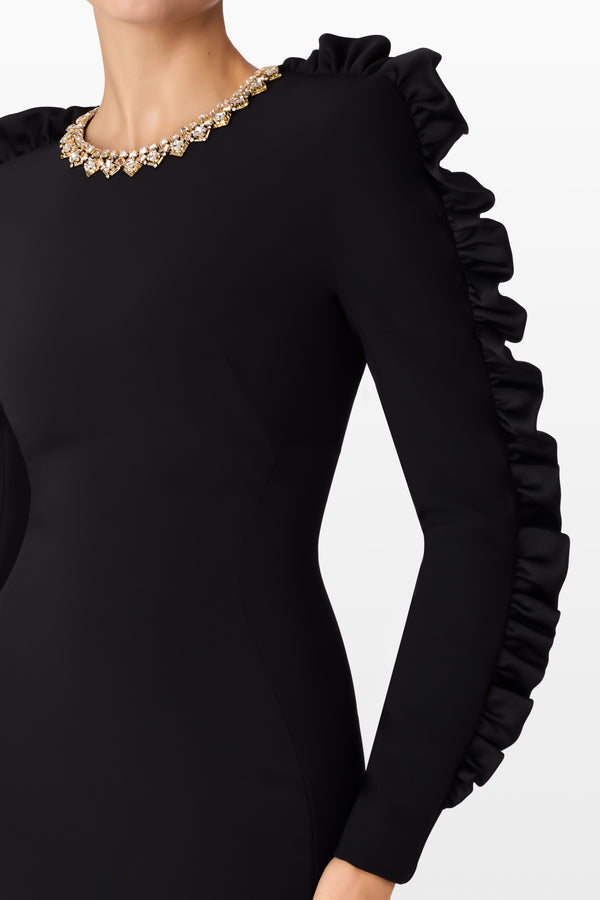 Jenny Packham Cheri Dress LIQUORICE 2033