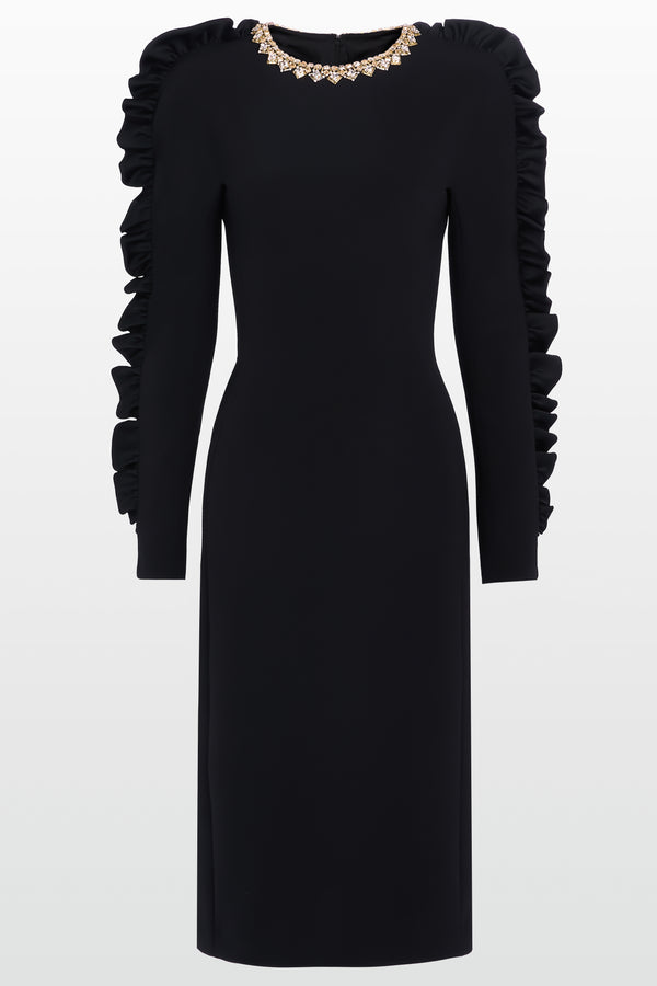 jenny packham Cheri Dress LIQUORICE 2033