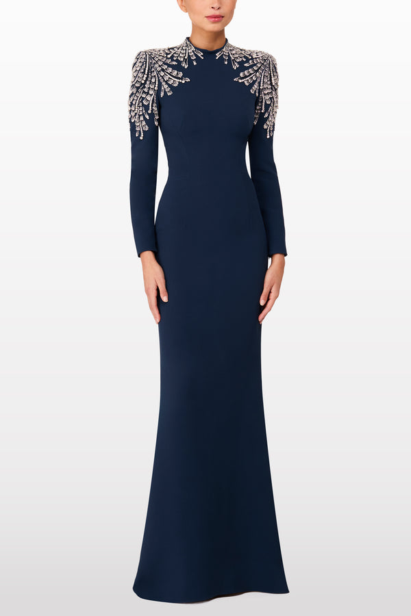 Jenny Packham Cobra Dresses Blackthorne Blue 2124