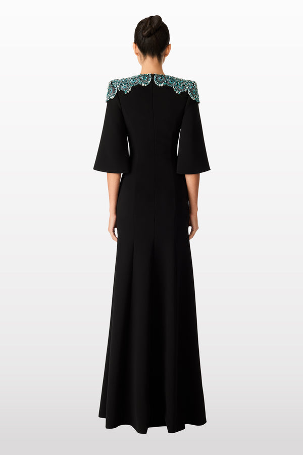 Jenny Packham Daza Dresses LIQUORICE 2033