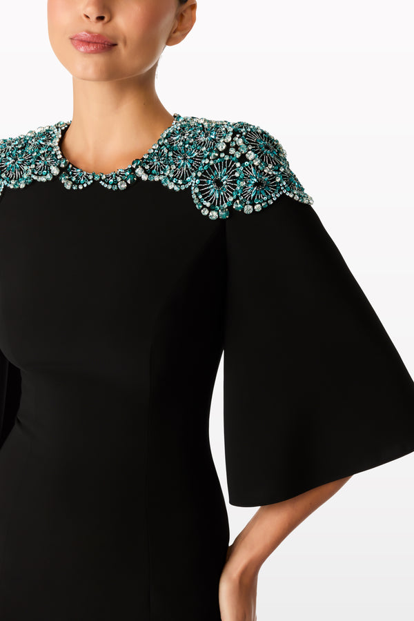 Jenny Packham Daza Dresses LIQUORICE 2033