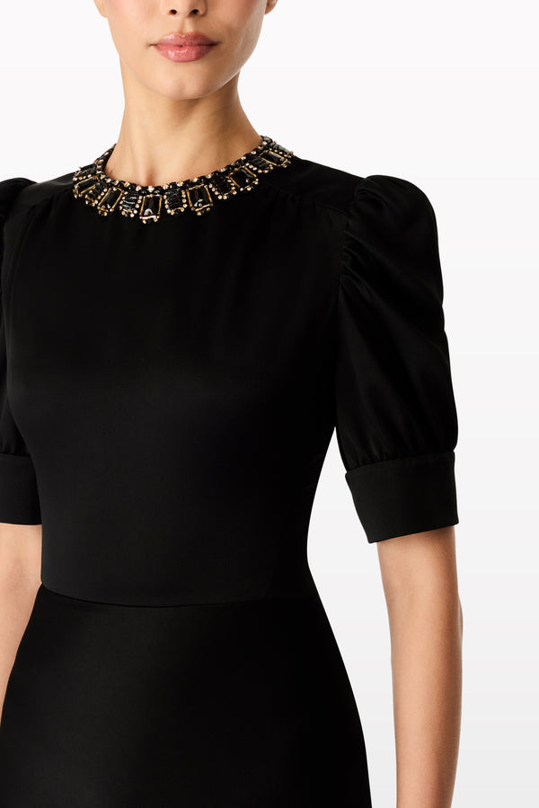 Jenny Packham DELTA BLUE 2100 Dress LIQUORICE 2033