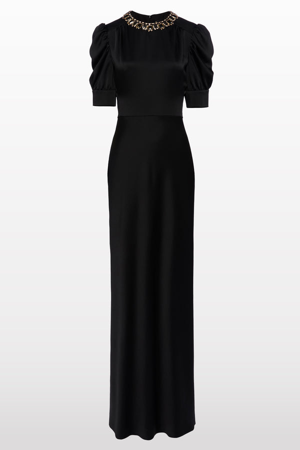 jenny packham DELTA BLUE 2100 Dress LIQUORICE 2033