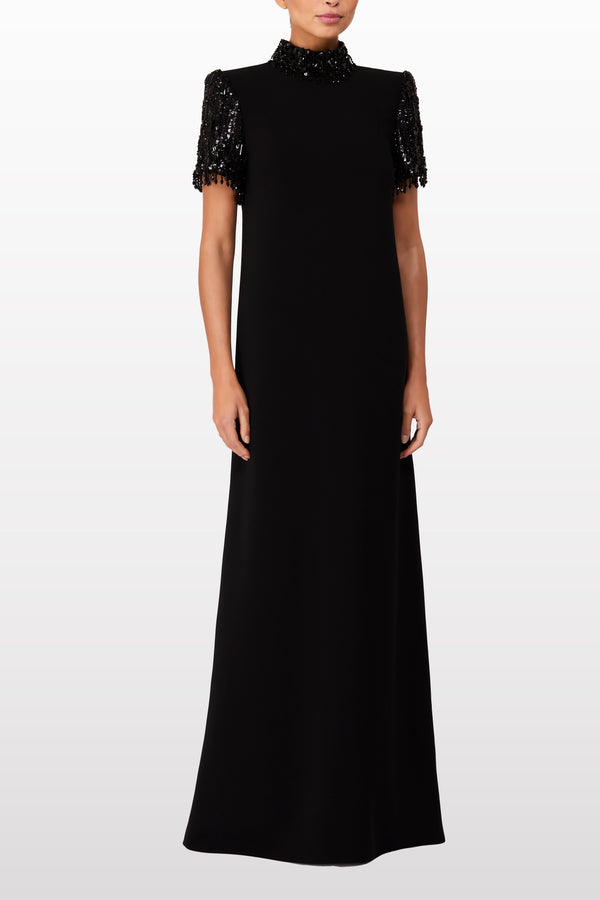 Jenny Packham Edie Dresses Liquorice 2033