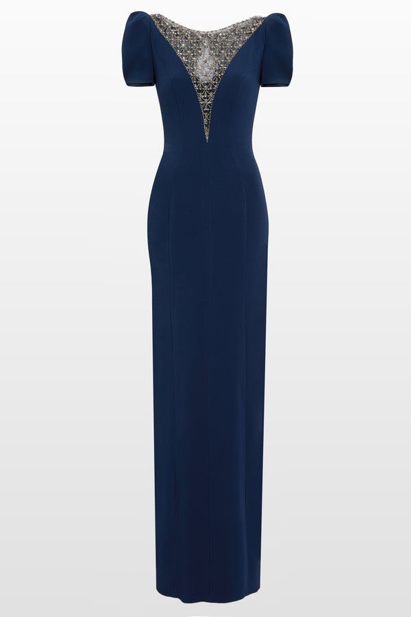 jenny packham Empress blackthorne blue 2124