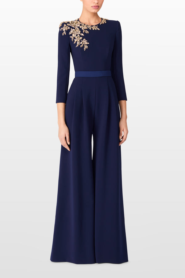 Jenny Packham Ems Jumpsuit Midnight Kiss 2033