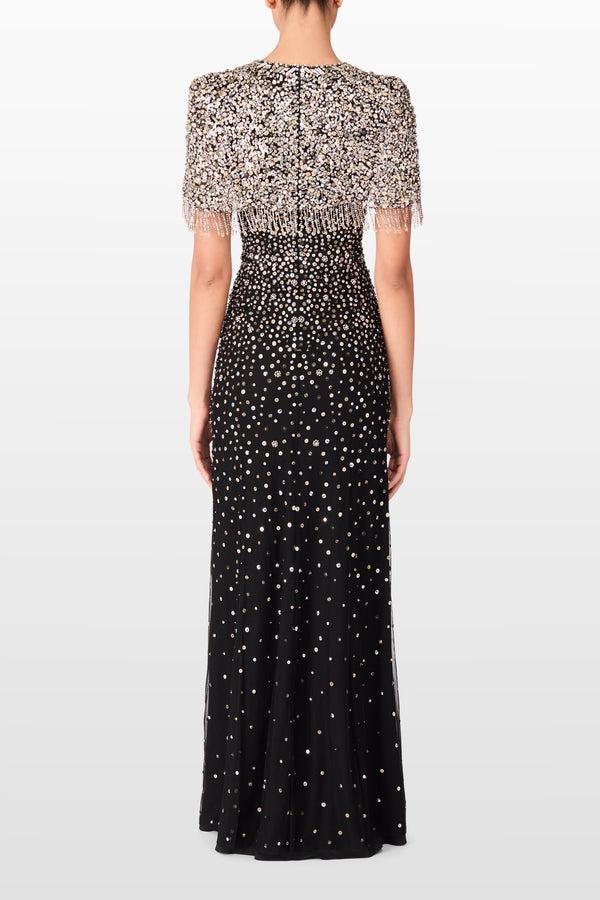 Jenny Packham Esna Dresses LIQUORICE 2033