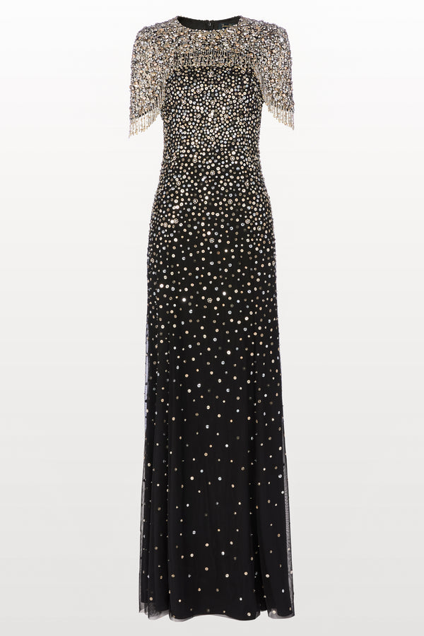 jenny packham Esna Dresses LIQUORICE 2033