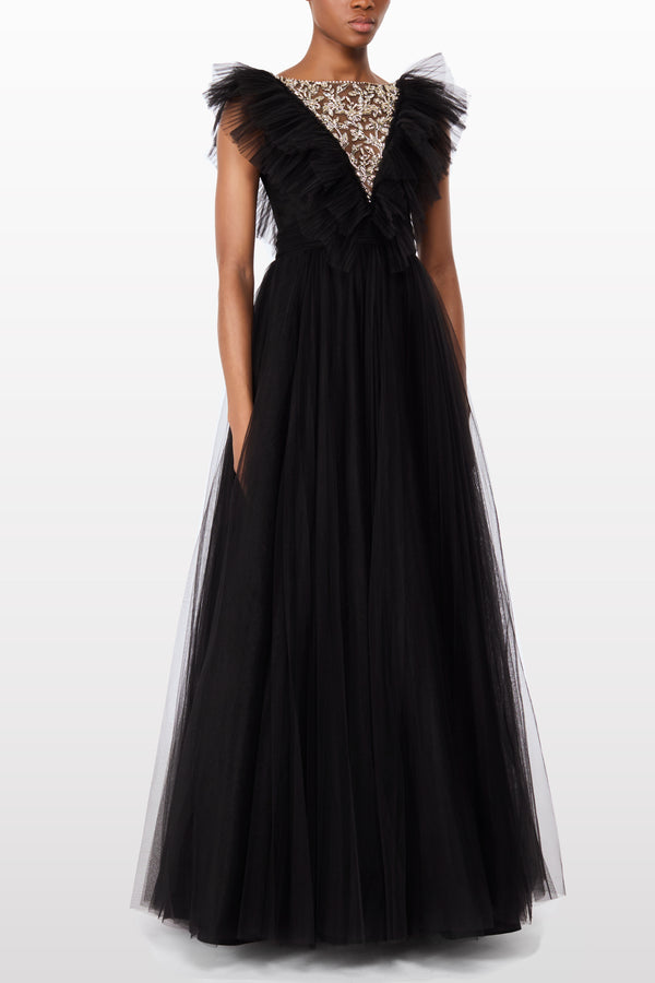 Jenny Packham Foxglove Liquorice 2033