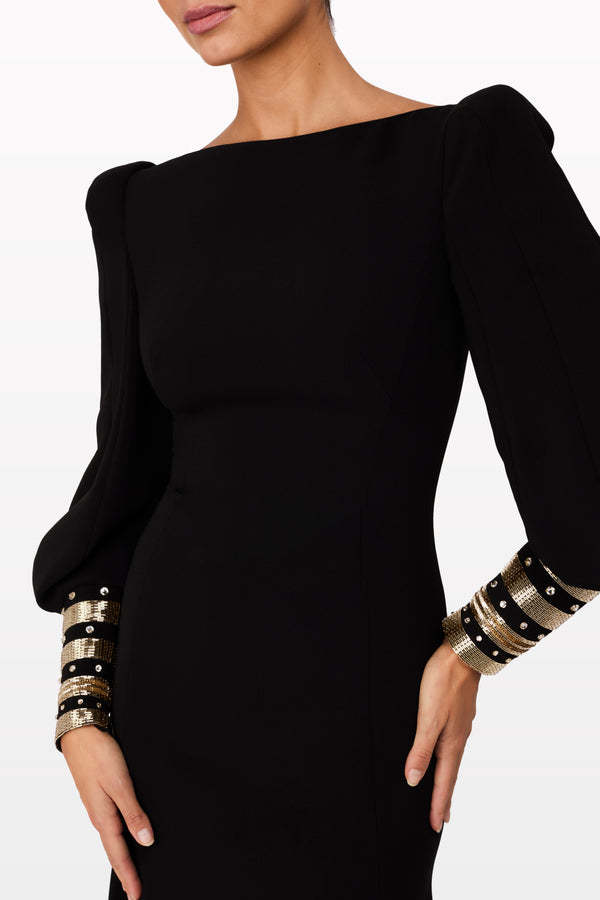 Jenny Packham Francolin Dresses Liquorice 2033
